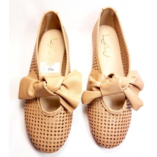 ZAPATITO LAZO CARAMELO [2]