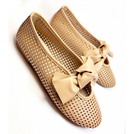 ZAPATITO LAZO CARAMELO [3]