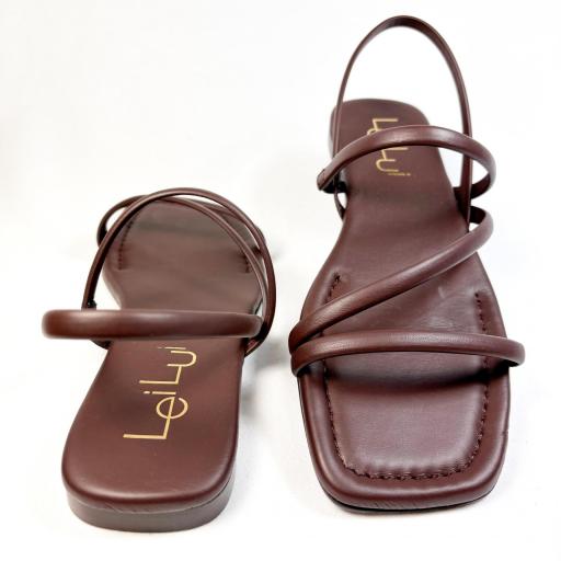 SANDALIA BRY PLANA CHOCOLATE [2]