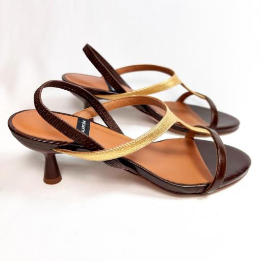 SANDALIA CINZIA ORO CHOCO [3]