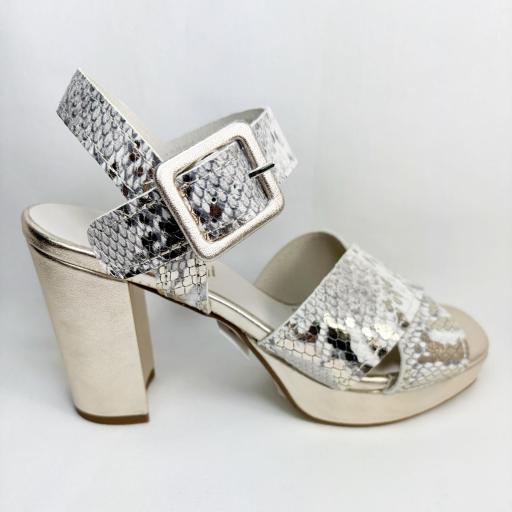 SANDALIA PRINT ORO [1]