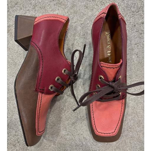 ZAPATO CORDONES CEREZA [0]