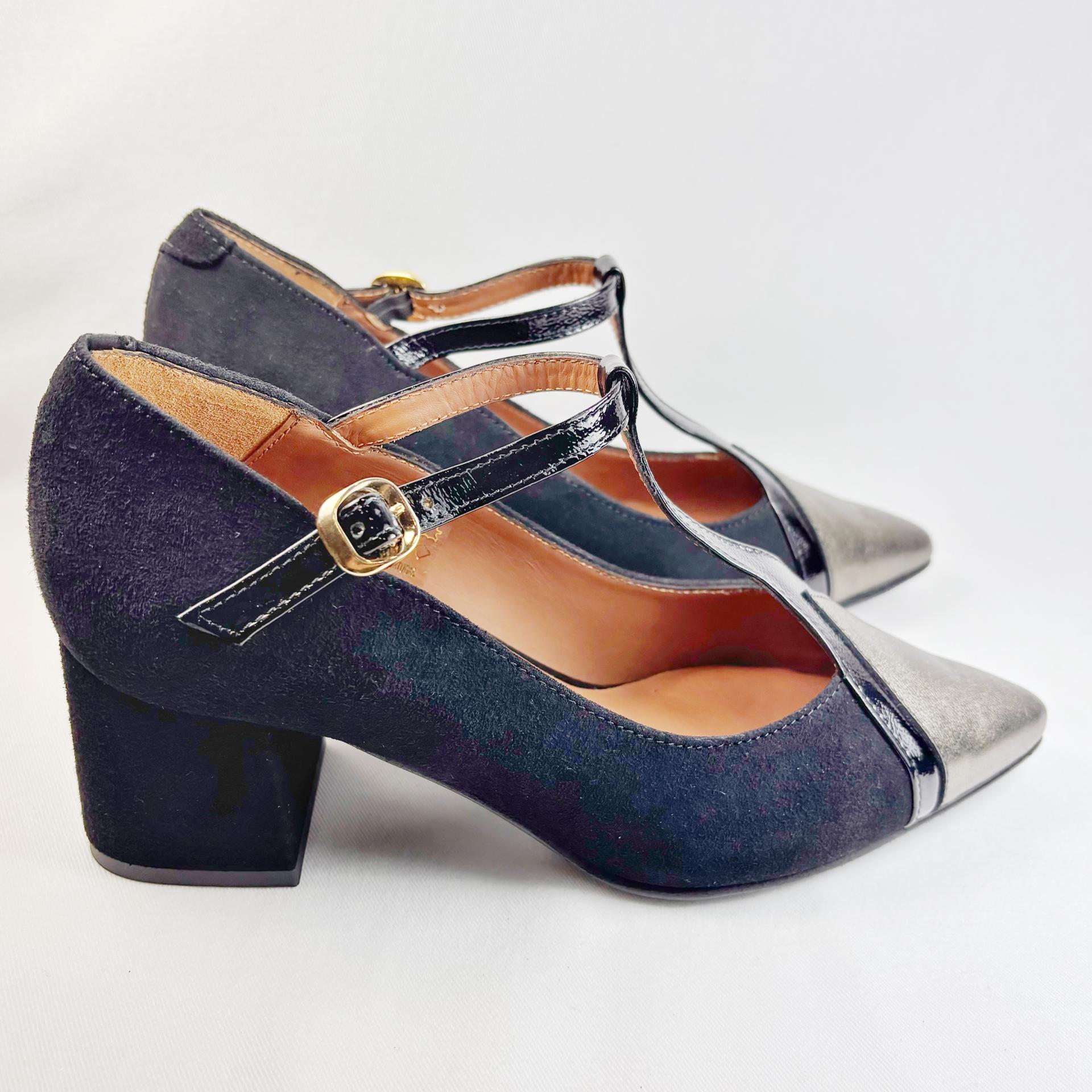 SALON T NEGRO PUNTERA METAL