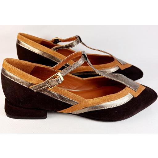 BAILARINA ROMBO MARRONES [2]