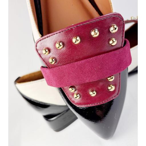 BAILARINA TABI BURDEOS [3]