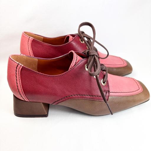 ZAPATO CORDONES CEREZA [2]