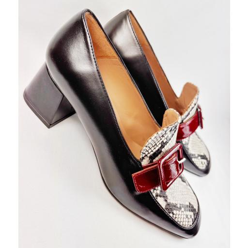 MOCASIN PASADO CEREZA [2]