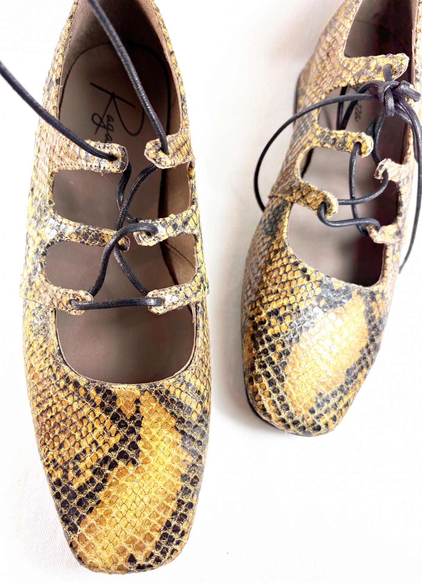 BAILARINA CUERDA PITON AMARILLO