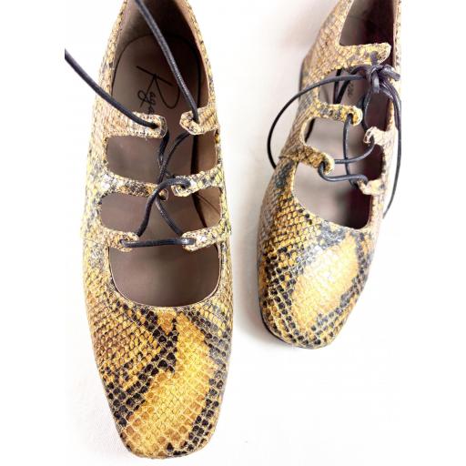 BAILARINA CUERDA PITON AMARILLO