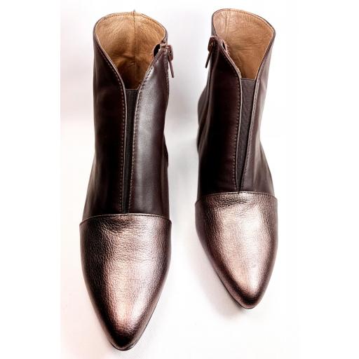 BOTIN  MARRON METAL [2]