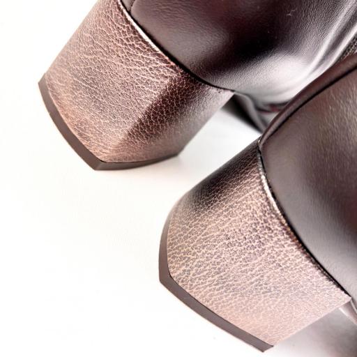 BOTIN  MARRON METAL [3]