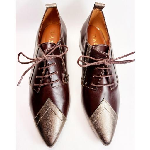 ZAPATO CORDONES CHOCOLATE
