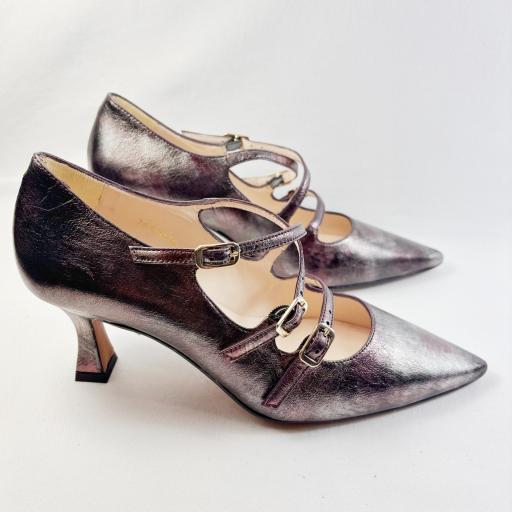 SALON  COSMOS PLOMO BURDEOS