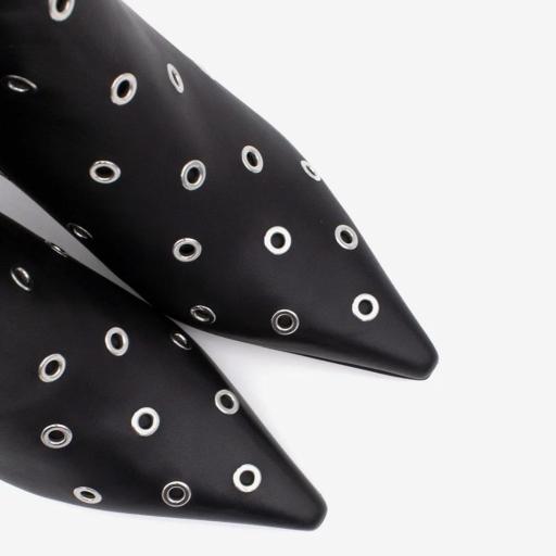 BOTIN CLARINE NEGRO AROS [3]