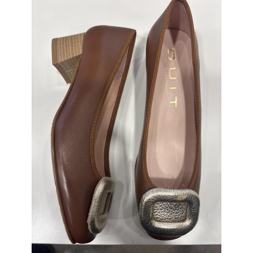 SALONCITO MARIE CUERO ORO