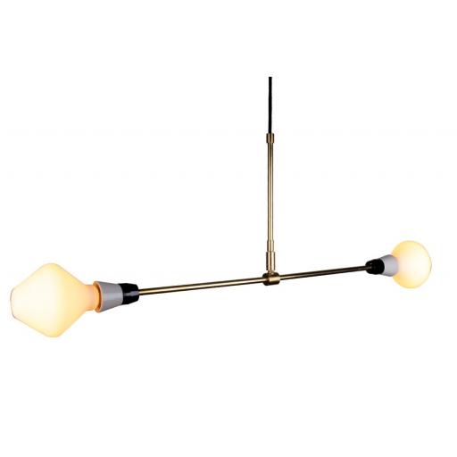 T-Duo XL Lamp with 2 R105 Opal Satin Light Bulbs [0]
