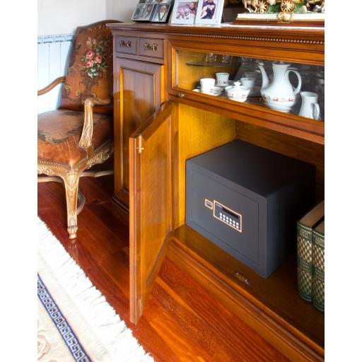Caja Fuerte Sobreponer Certificada Grado S2, Modelo Plus C, Cerradura Electrónica + Llave. [3]