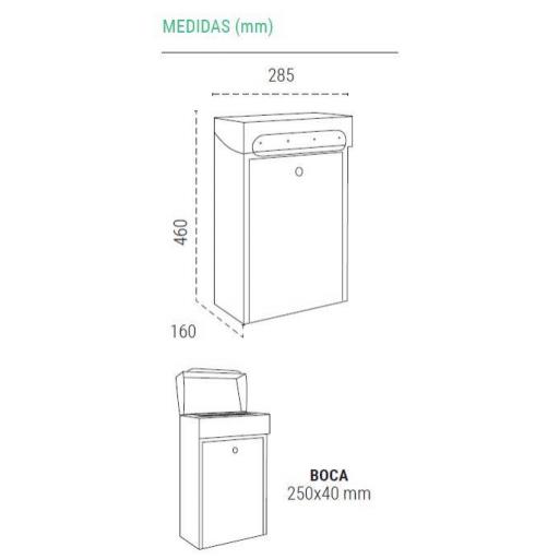 Buzón de Paquetería Modelo BIGEN [3]