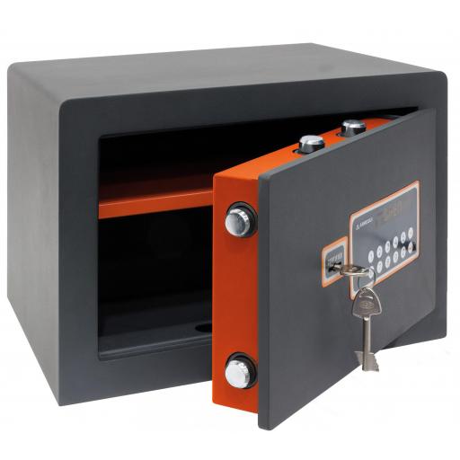 Caja Fuerte Sobreponer Certificada Grado S2, Modelo Plus C, Cerradura Electrónica + Llave. [2]
