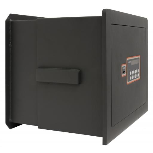 Caja Fuerte Empotrar Certificada Grado S2, Modelo Plus C, Cerradura Electrónica y Llave. (Fondo Telescópico de 200 a 300 mm). [3]