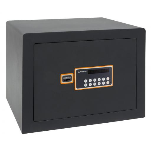 Caja Fuerte Sobreponer Certificada Grado S2, Modelo Plus C, Cerradura Electrónica + Llave. [1]