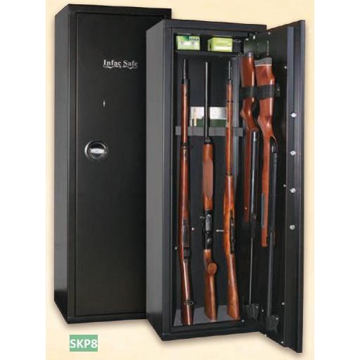 Armeros Homologados Grado I, para Armas Largas, Homologación según Norma UNE EN-1143-1:2019 (4, 6, 8 y 12 Armas Largas). [2]