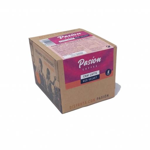 Chai Latte Red Velvet Pasion Coffee 16 estuches - Spanishflavors
