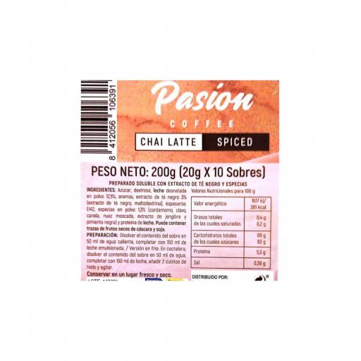 Chai Latte Spiced Pasion - Spanishflavors [2]