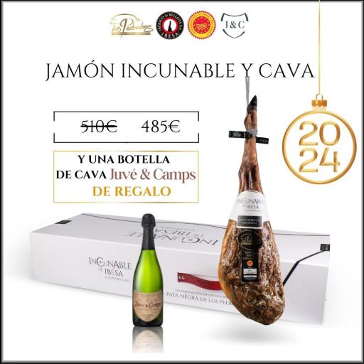 Ibesa Jamón de bellota Incunable 100% ibérico DOP Pedroches 7-7,5KG + regalo [2]