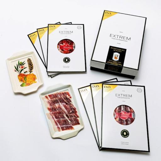 Cofre Jamón y paleta de bellota 100% iberico D.O. Extrem [2]