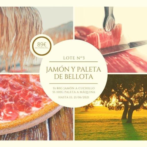 IBESA lote Jamón  Paleta bellota 100% ibérico [0]