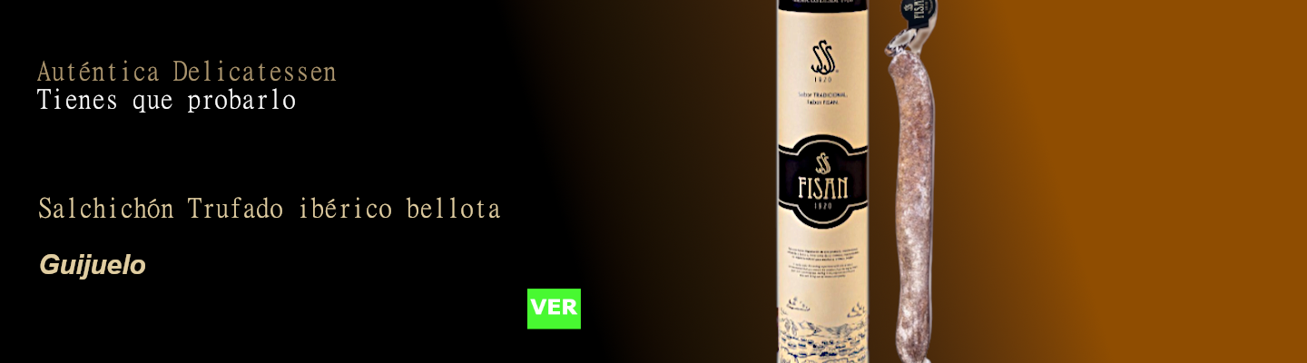 Salchichón Trufado Ibérico de Bellota - Spanishflavors