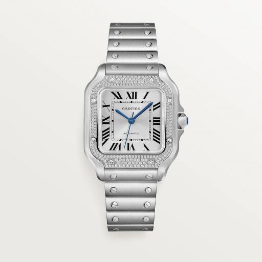 Cartier Santos Mediano Diamantes W4SA0005
