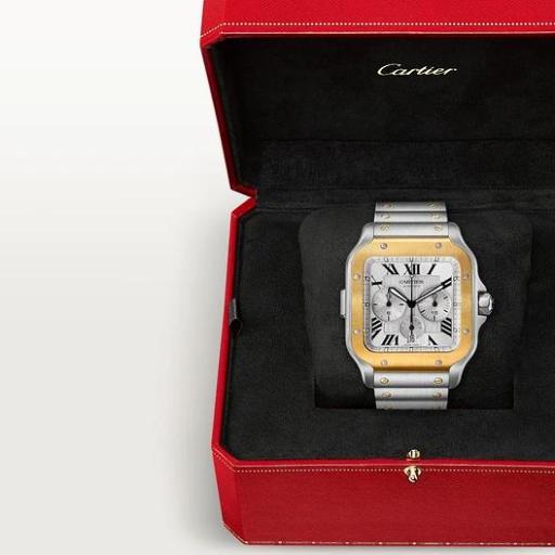 Cartier Santos Grande Cronógrafo Oro W2SA0008 [3]