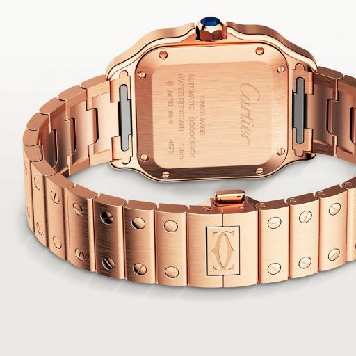 Cartier Santos Mediano Oro Rosa WGSA0031 [1]