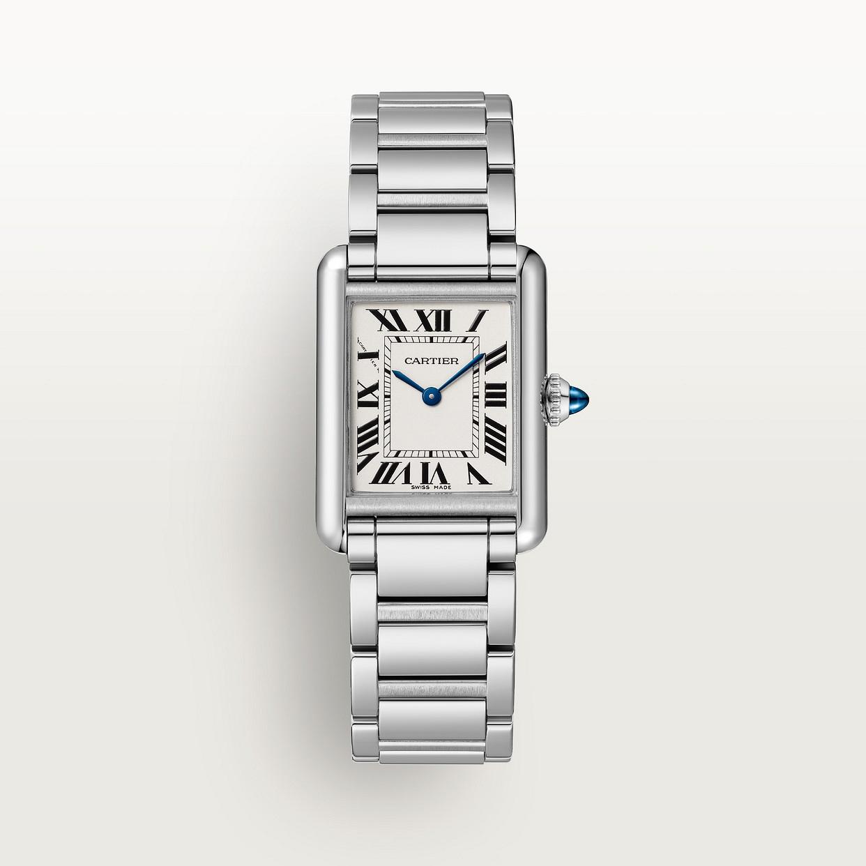 Cartier Tank Must Pequeño Acero WSTA0107