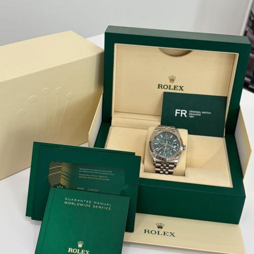 Rolex Sky Dweller Green Jubilee 2025 [2]