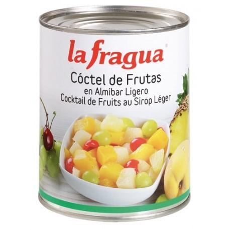  coctel de frutas en almíbar lata 1 kg 