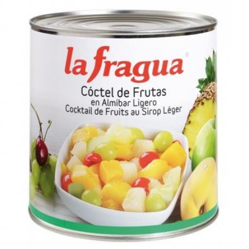  coctel de frutas en almíbar lata 3 kg 