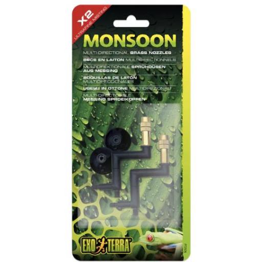 Conexiones y accesorios para sistemas humidificadores EXOTERRA MONSOON