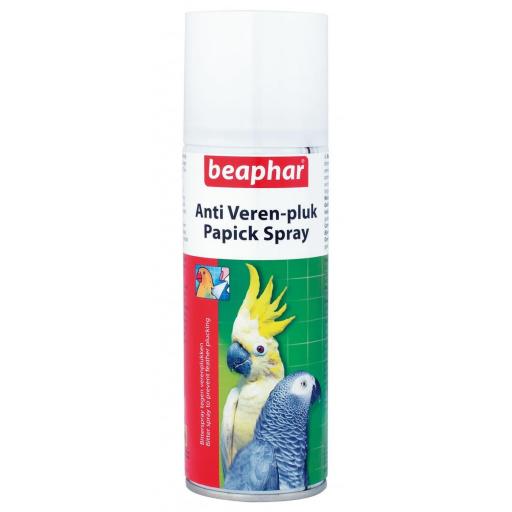 Spray indicado para evitar el picaje en pajaros y aves PAPICK 200ml
