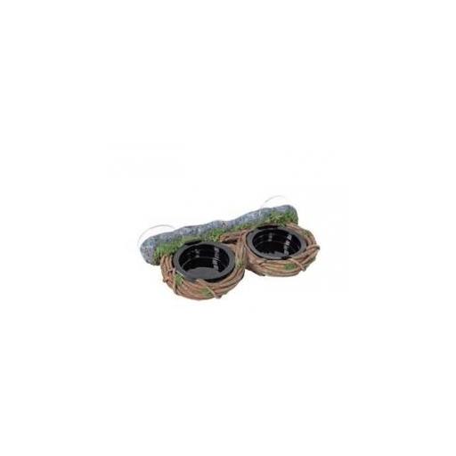Comedero para reptiles arboricolas con imitación de lianas REPTIZOO [1]