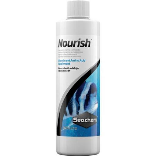 concentrado_vitaminas_aminoacidos_elementostraza_acuario_seachem_nourish