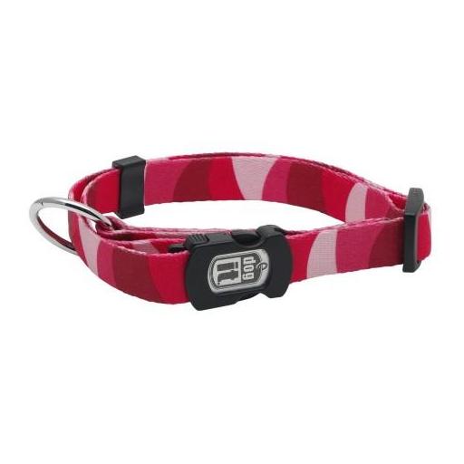 Collar ajustable a rayas para perros [1]