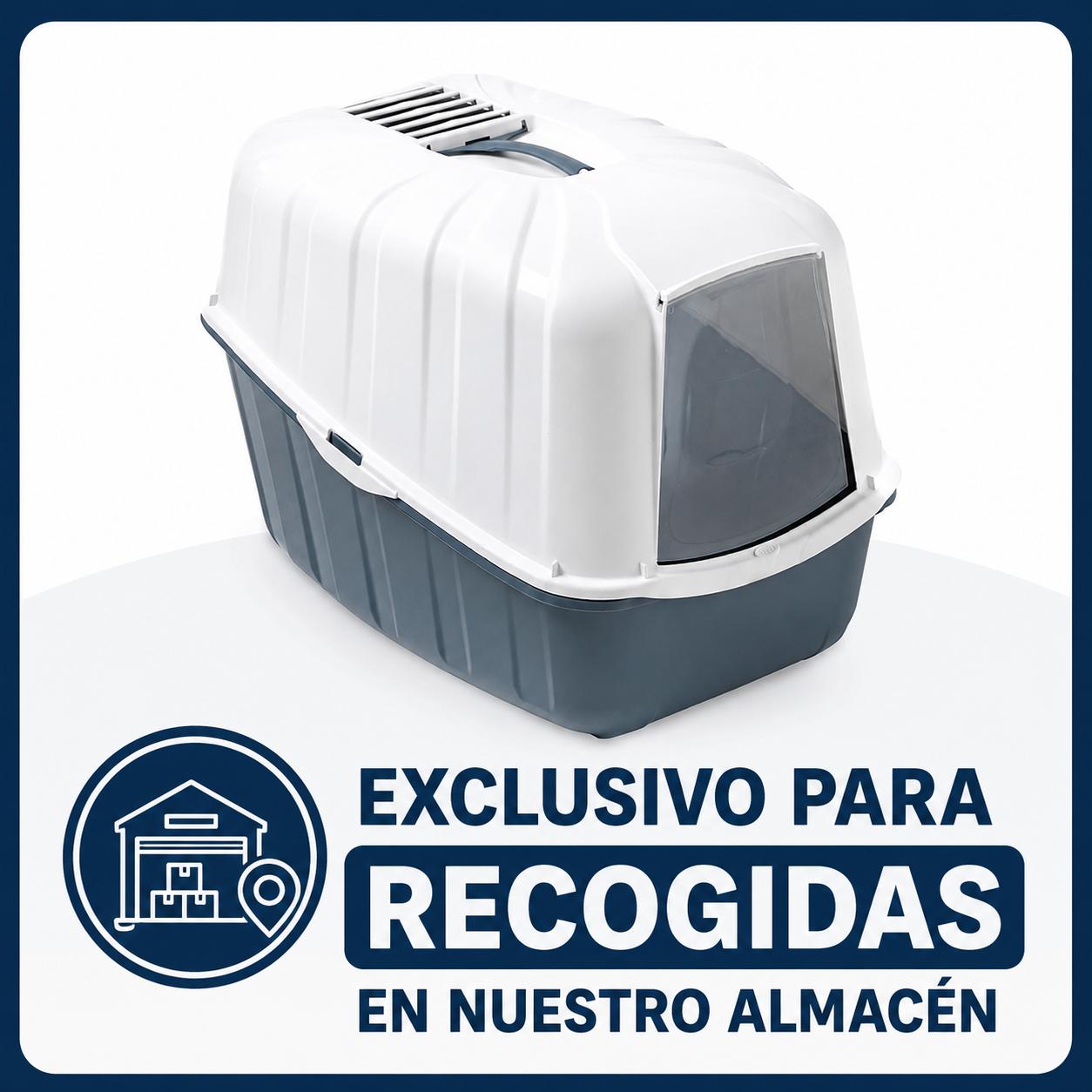 Arenero para gatos de material reciclable