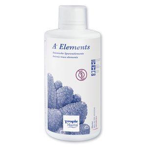 Suplemento de oligoelementos anionicos para el crecimiento y coloración de corales TROPIC MARIN A- ELEMENTS