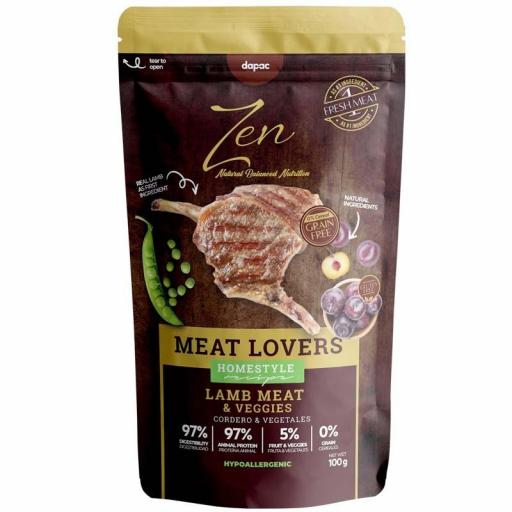 Alimento húmedo para perros en pouches ZEN MEAT LOVERS [0]