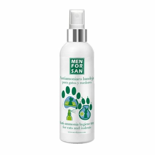 Spray antiamoniaco para bandejas de gatos y jaulas de roedores MENFORSAN  [0]