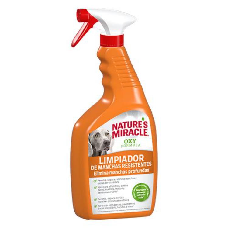 Eliminador de manchas persistentes originadas por perros y gatos NATURES MIRACLE