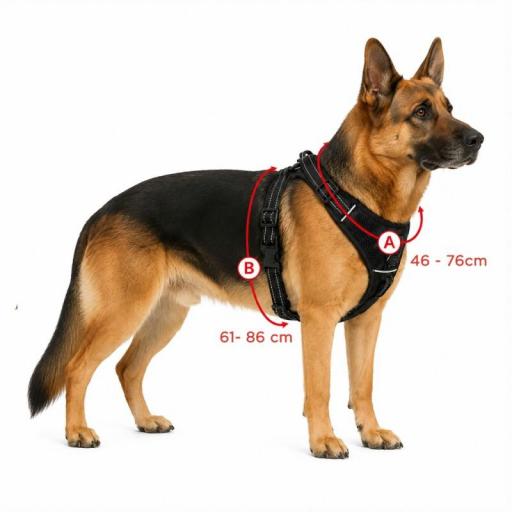 Arnés para perros confortable DOGGY MASTERS [3]